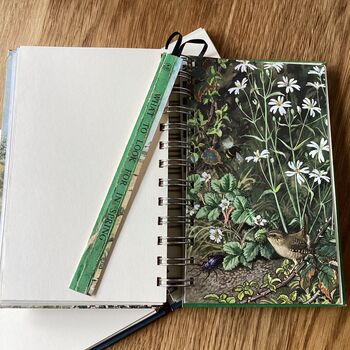 'What To Look For In Spring' Upcycled Notebook, 4 of 5