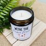 Personalised A Perfect Match Valentines Candle, thumbnail 2 of 4