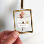 Grow Old With Me Miniature Floral Frame, thumbnail 1 of 6