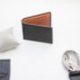 Personalised Leather Wallet Card Holder Rfid, thumbnail 5 of 8