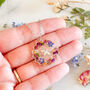 Forget Me Not And Bee Necklace, thumbnail 3 of 6