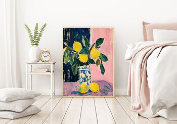 Lemon Tree Painting Art Print, 3 of 3