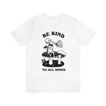 'Be Kind To All Kinds' Aesthetic Graphic Shirt, 4 of 6