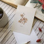 Set Of 12 Botanical Flower Postcard Note Cards, thumbnail 5 of 8