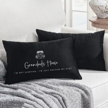 Personalised Velvet Grandparents Cushion, 5 of 5