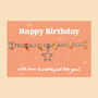 Happy Birthday Wish Box, Letterbox Gift Box, thumbnail 4 of 6