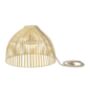 Rechargeable LED Natural Woven Pendant, thumbnail 5 of 6