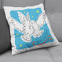Personalised Matisse Doves Cut Out Cushion, thumbnail 2 of 7