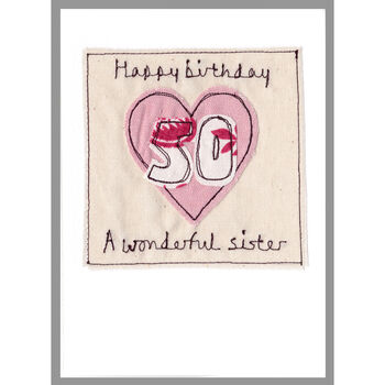 Personalised 30th Birthday Card For Her, 8 of 9