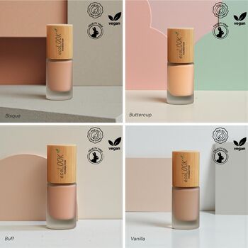 Vegan Liquid Foundation 13 Shades, 3 of 10