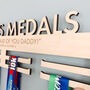 Daddy's Medals Personalised Hanger Display, thumbnail 3 of 8