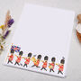 A4 Letter Writing Paper With Watercolour Queen's Guards, thumbnail 3 of 4