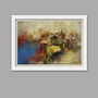 The Ascent Of The Tourmalet Cycling Poster, thumbnail 3 of 3