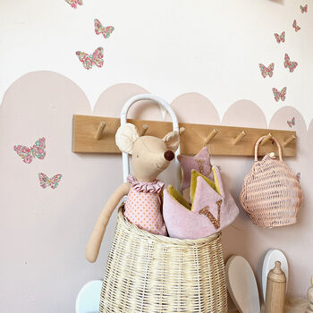 Liberty Fabric Butterfly Wall Stickers, 6 of 9