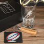 Personalised Rugby Engraved Pint Glass And Gift Set, thumbnail 2 of 5