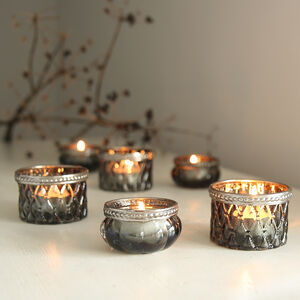 Hanging Bauble Tea Light Holders By Otters Barn Interiors ...