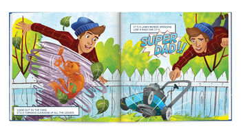Personalised Children's Book, Super Dad, 2 of 7