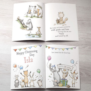 Personalised Christening Story Book, 11 of 12