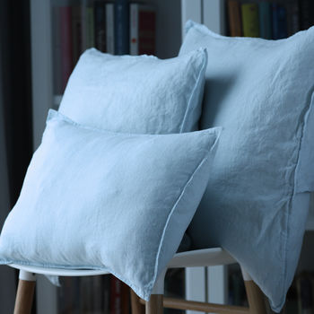 Stone Washed Linen Decorative Cushion Covers, 8 of 12