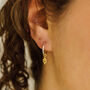 Tekhenu Charm Hoops, thumbnail 1 of 5