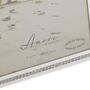 Silver Plated Crystal Border Photo Frame, thumbnail 8 of 8