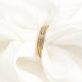 Solid 9ct Gold Bark Textured Stacking Ring, thumbnail 2 of 6