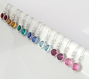 Personalised Birthday Birthstone Necklace, 5 of 5
