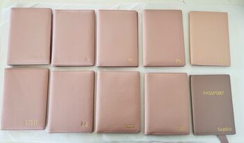 Passport Cover With Monogram, 3 of 10