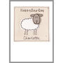Personalised Sheep Birthday Card For Him Or Her, thumbnail 7 of 12