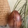 Full Sized American Football With Wooden Display, thumbnail 2 of 5