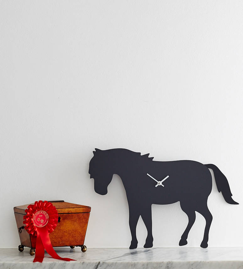 Pony Clock With Wagging Tail, 1 of 3