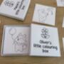 Colouring Cards, Personalised Colouring Set, thumbnail 1 of 8