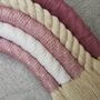 Pink Sparkle Wall Hanging, Macrame Rainbow Personalised, thumbnail 4 of 11