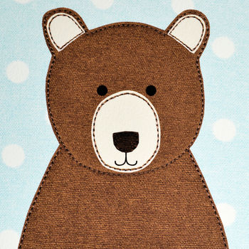 Personalised 'Daddy Bear' Fathers Day Card, 4 of 4