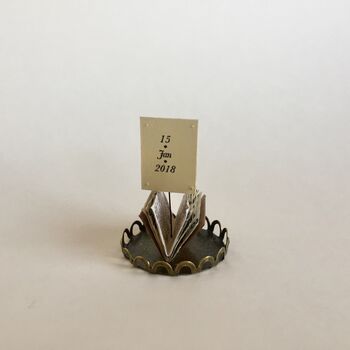 Personalised Miniature Wedding Keepsake Book, 4 of 6
