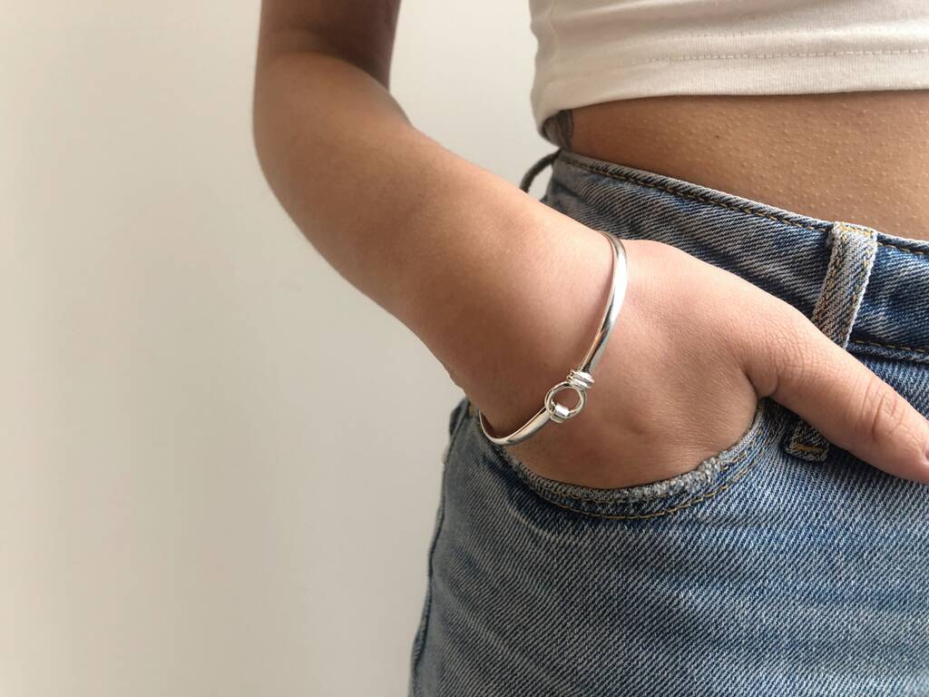 silver bracelets for small wrists