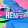 Henfest Multi Coloured Festival Hen Party Wristbands, thumbnail 5 of 6