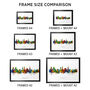 Norwich City Skyline Print, thumbnail 5 of 12