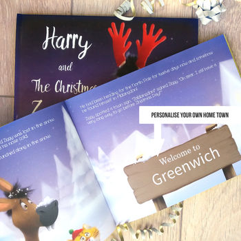 Personalised "The Christmas Zonkey" Story Book, 5 of 10