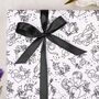 Three Sheets Of Tattoo Design Wrapping Paper, thumbnail 1 of 2