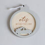 Personalised My First Christmas Car Tree Ornament, thumbnail 2 of 4