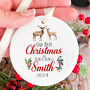 Personalised Mr. And Mrs. Ceramic Ornament Gift, thumbnail 1 of 7