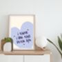 I Think I Like This Little Life Lyric Print, thumbnail 5 of 5