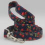 Red Strawberry And Polkadot Dog Lead, thumbnail 5 of 5