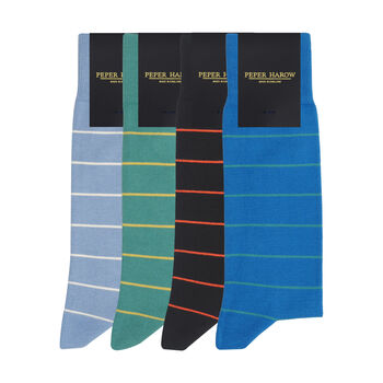 Thin Stripe Men’s Socks Bundle, 2 of 9