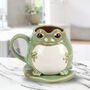 Lucky Frog Mug And Matching Coaster, thumbnail 1 of 8