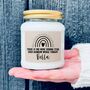 Rainbow Bridge Pet Loss Candle, thumbnail 3 of 10