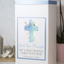 Personalised Christening Cross Guest Book, thumbnail 3 of 4
