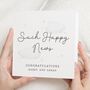 Personalised Simple Congratulations Card For Couple, thumbnail 1 of 7