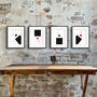 Ace Up The Sleeve Clubs Limited Edition Art Print, thumbnail 4 of 8